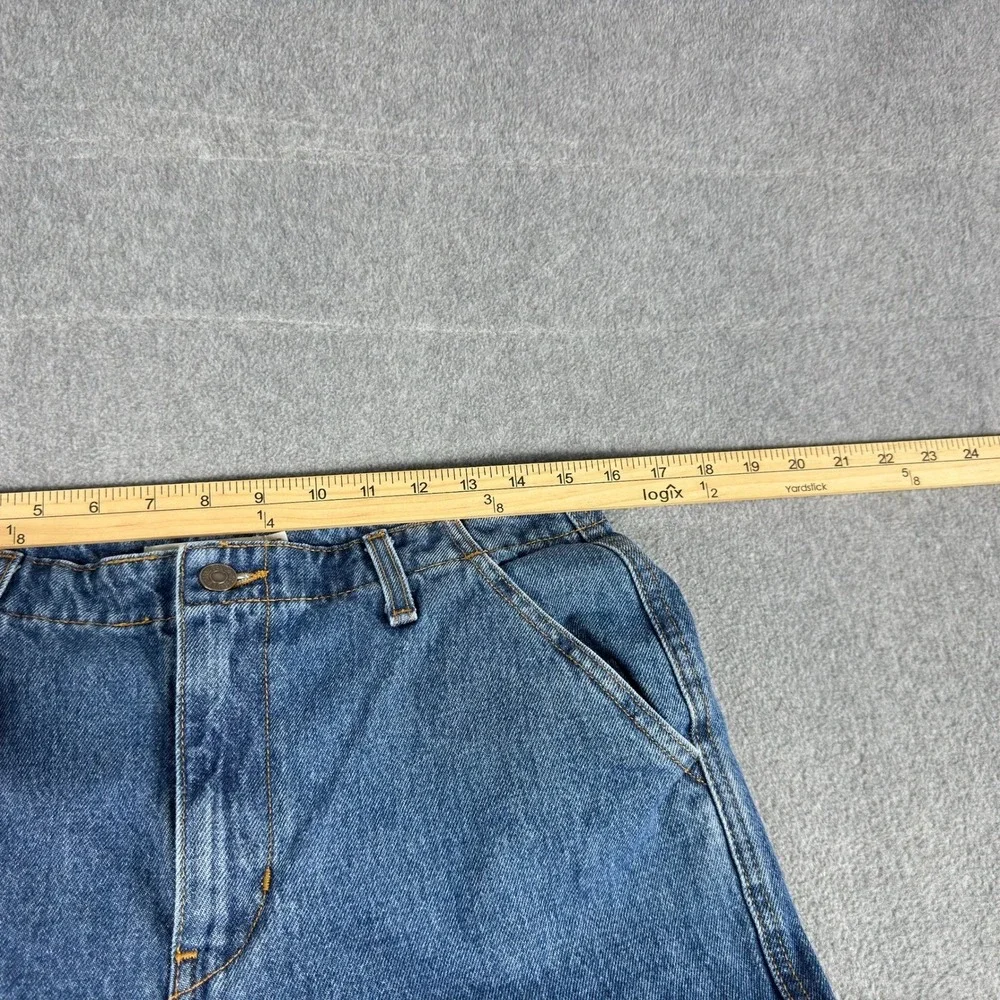 Levis 94 Baggy‎ Jeans Mens 32 Denim Cargo Carpenter Pockets Drawstring Pants